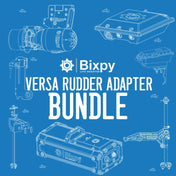 Universal Versa Rudder Adapter Bundle, , bixpyusa, V - ARM™ Steering WillFit™ Gudgeon at Festive Water Paddlesports