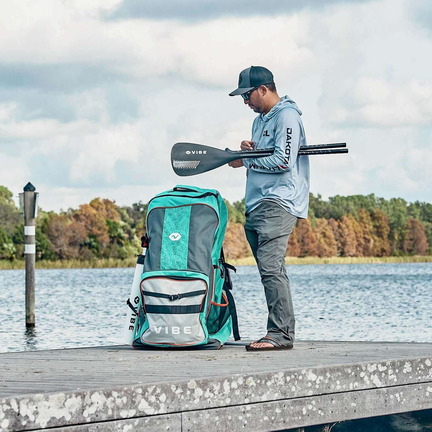 Uptown 100 Lite, Inflatable Kayaks, Vibe Kayaks, at Festive Water Paddlesports