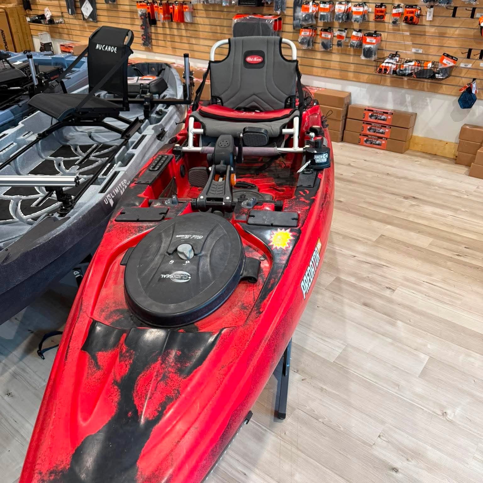 Used Old Town Predator PDL Pedal Drive Fishing Kayak, Fishing Kayak, Old Town, at Festive Water Paddlesports