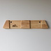 Vail Ski Display | Minimalist Wood Rack | Medium, Wall Mounted, StoreYourBoard, , , at Festive Water Paddlesports