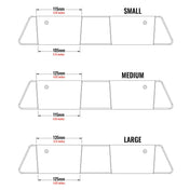 Vail Ski Display | Minimalist Wood Rack | Medium, Wall Mounted, StoreYourBoard, , , at Festive Water Paddlesports