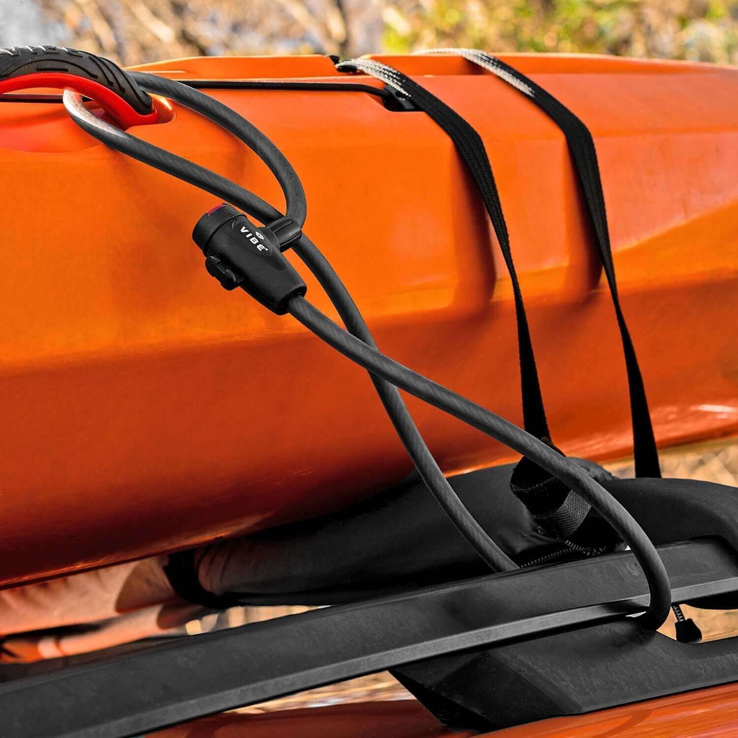 Vibe Kayak Cable Lock, Accessories, Vibe Kayaks, at Festive Water Paddlesports
