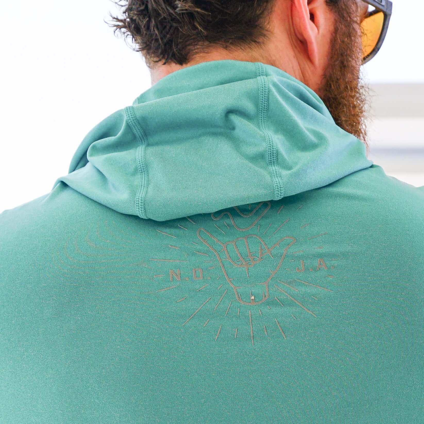Vibe Performance Hoodie, Apparel, Vibe Kayaks, Caribbean Blue S at Festive Water Paddlesports