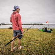 Vibe Performance Hoodie, Apparel, Vibe Kayaks, Tsunami Red S at Festive Water Paddlesports