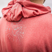 Vibe Performance Hoodie, Apparel, Vibe Kayaks, Tsunami Red S at Festive Water Paddlesports