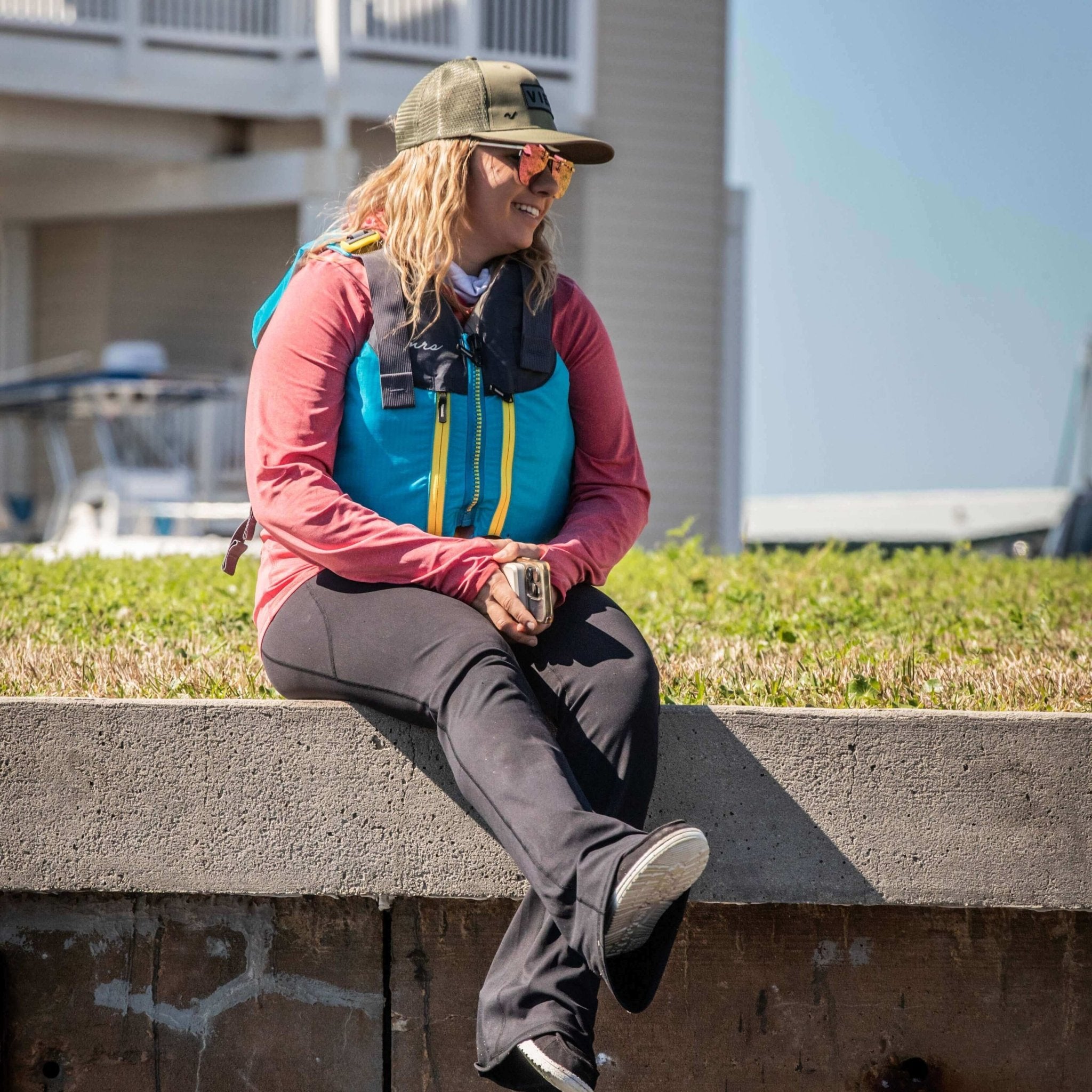 Vibe Trucker Hat - Youth Size, Apparel, Vibe Kayaks, Raven at Festive Water Paddlesports
