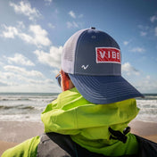 Vibe Trucker Hat - Youth Size, Apparel, Vibe Kayaks, Raven at Festive Water Paddlesports