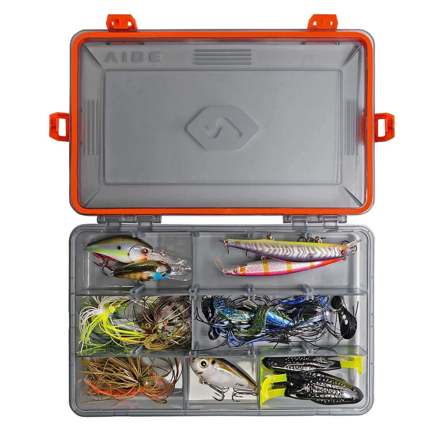 Vibe Waterproof 4 Clasp Tackle Tray (2 pk), Accessories, Vibe Kayaks, at Festive Water Paddlesports