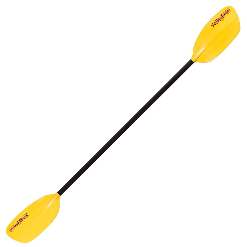 Werner Rio FG, Whitewater Paddle, Werner, Yellow, 194cm, at Festive Water Paddlesports