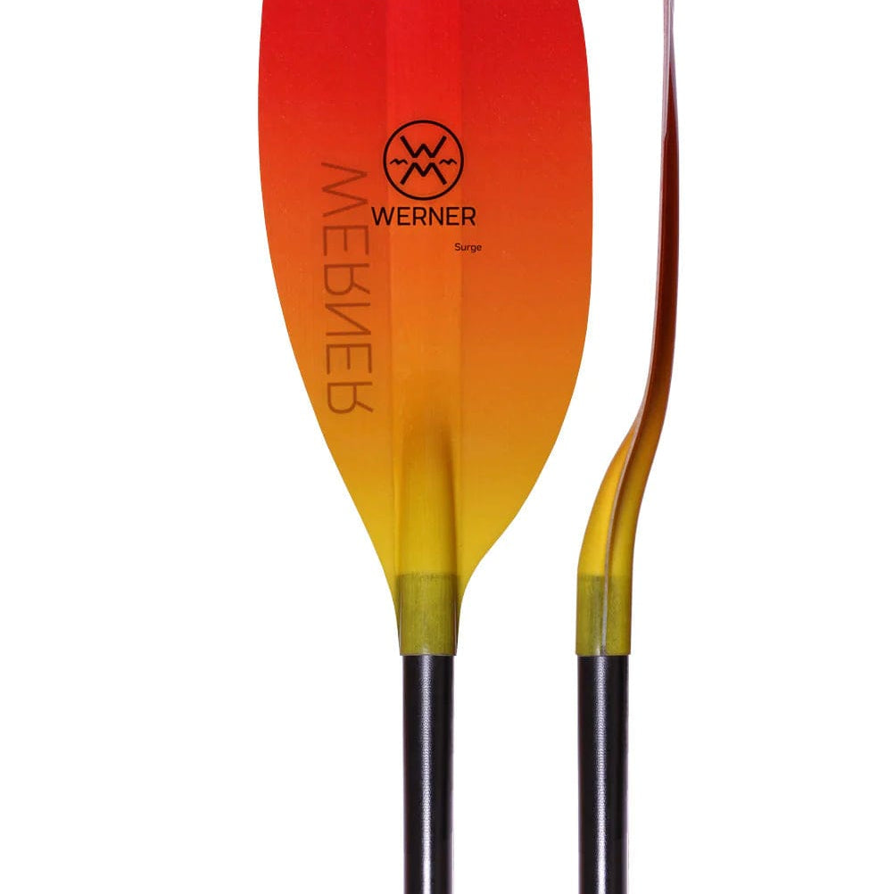 Werner Surge Paddle, Whitewater Paddle, Werner, Bent, 197cm, at Festive Water Paddlesports