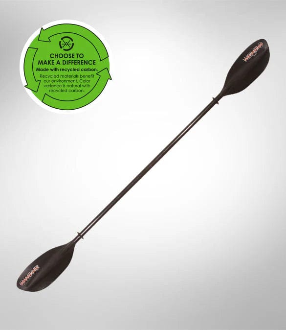 Werner Tybee CF Adjustable Straight Shaft, Kayak Paddle, Werner, LeverLock, , at Festive Water Paddlesports