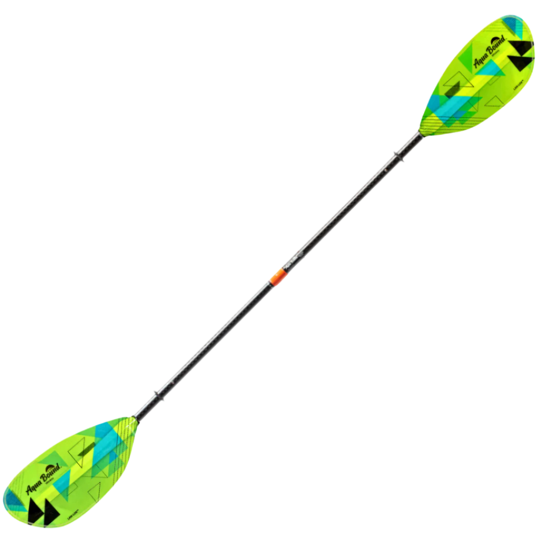 Whiskey Fiberglass 4-Piece Straight Shaft Kayak Paddle, Kayak Paddle, Aqua Bound, Geo Punch 200 cm at Festive Water Paddlesports
