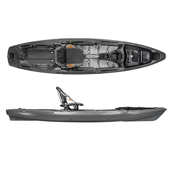 Wilderness Systems A.T.A.K. 120 Fishing Kayak, Fishing Kayak, Wilderness Systems, Steel Gray, , at Festive Water Paddlesports
