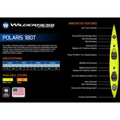 Wilderness Systems Polaris 180T Tandem Sit - Inside Touring Kayak, Touring Kayak, Wilderness Systems, Red, , at Festive Water Paddlesports