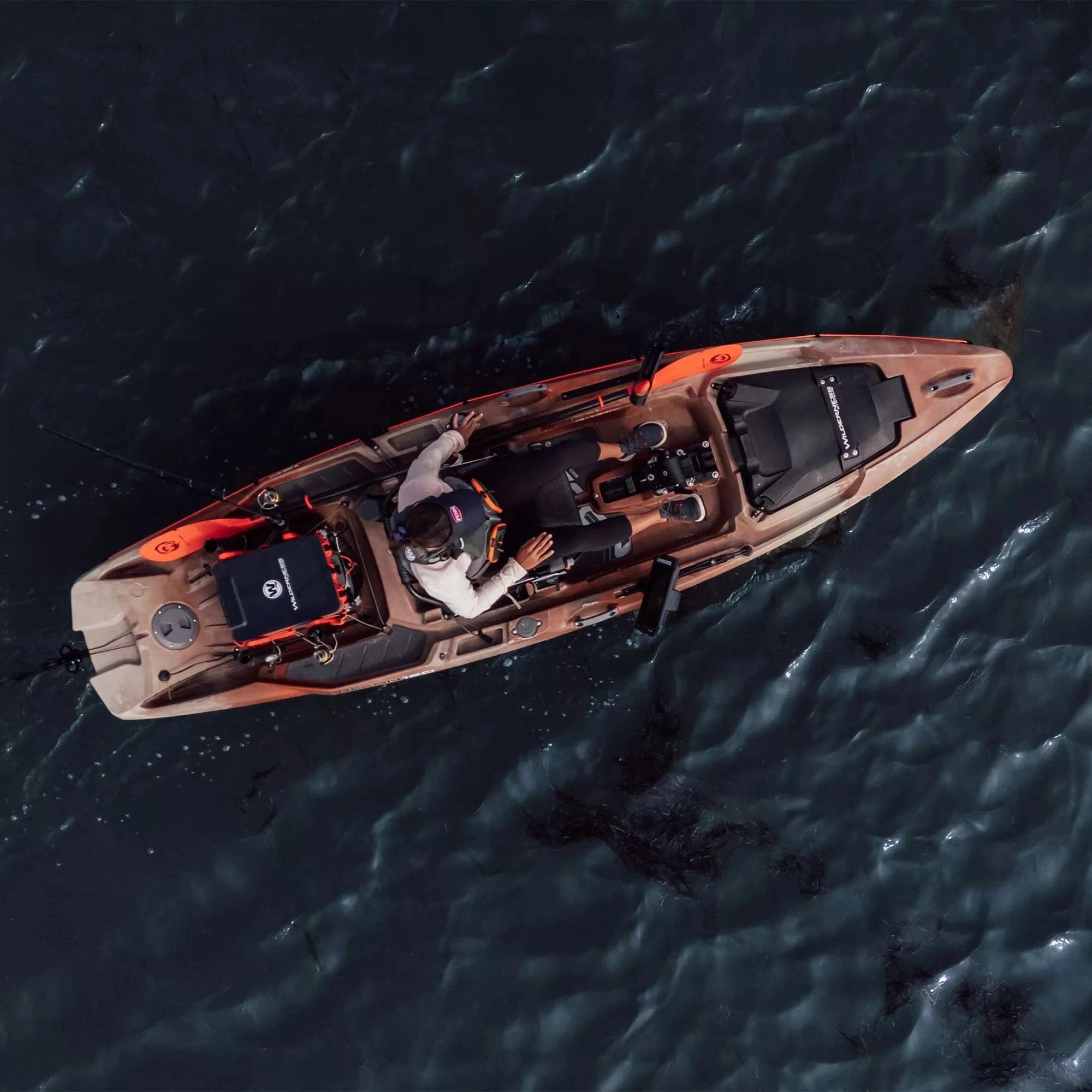 Wilderness Systems RECON 120 HD Pedal Drive Fishing Kayak with AirPro ACES seat, Fishing Kayak, Wilderness Systems, Mesa Camo, , at Festive Water Paddlesports