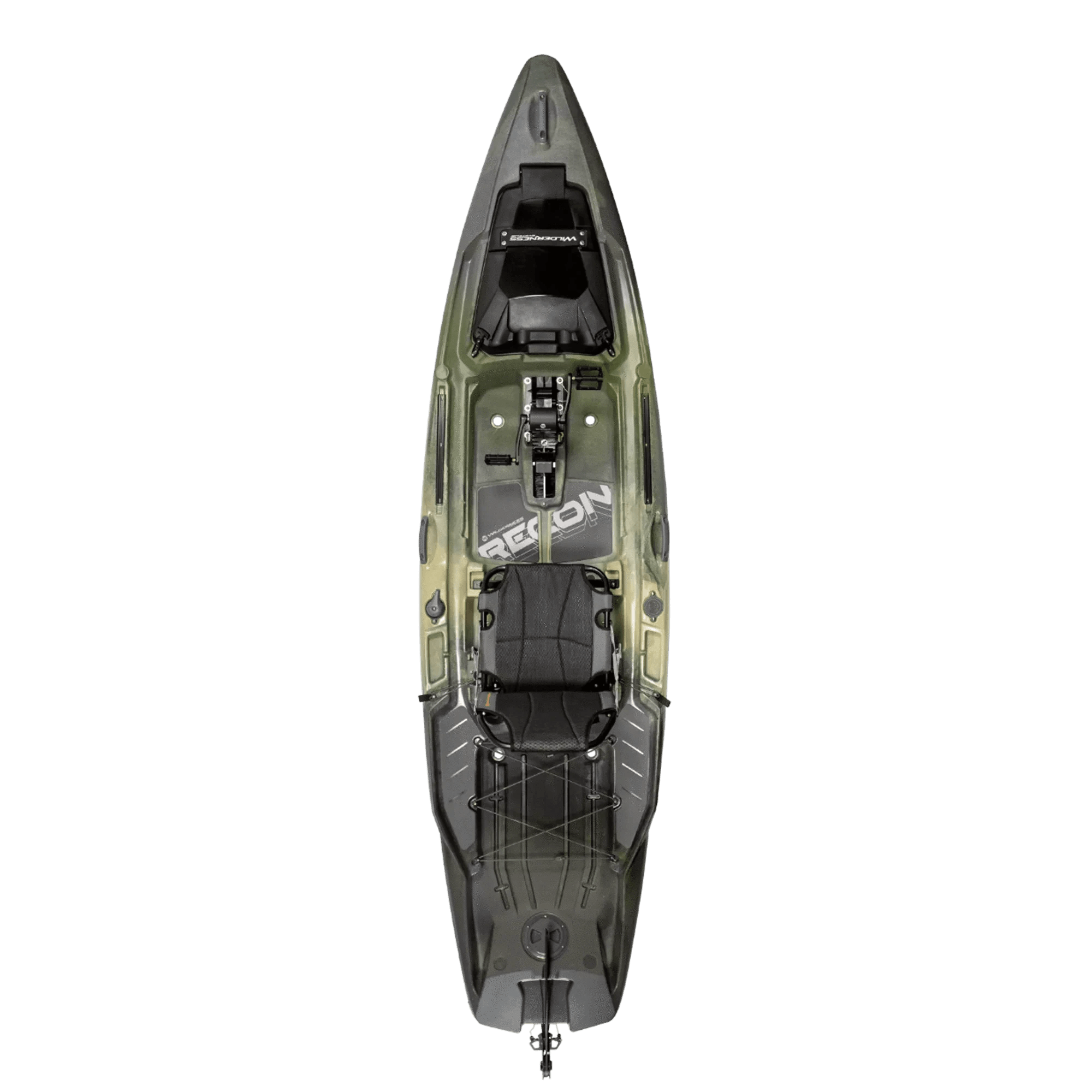 Wilderness Systems RECON 120 HD Pedal Drive Fishing Kayak with AirPro ACES seat, Fishing Kayak, Wilderness Systems, Mesa Camo, , at Festive Water Paddlesports