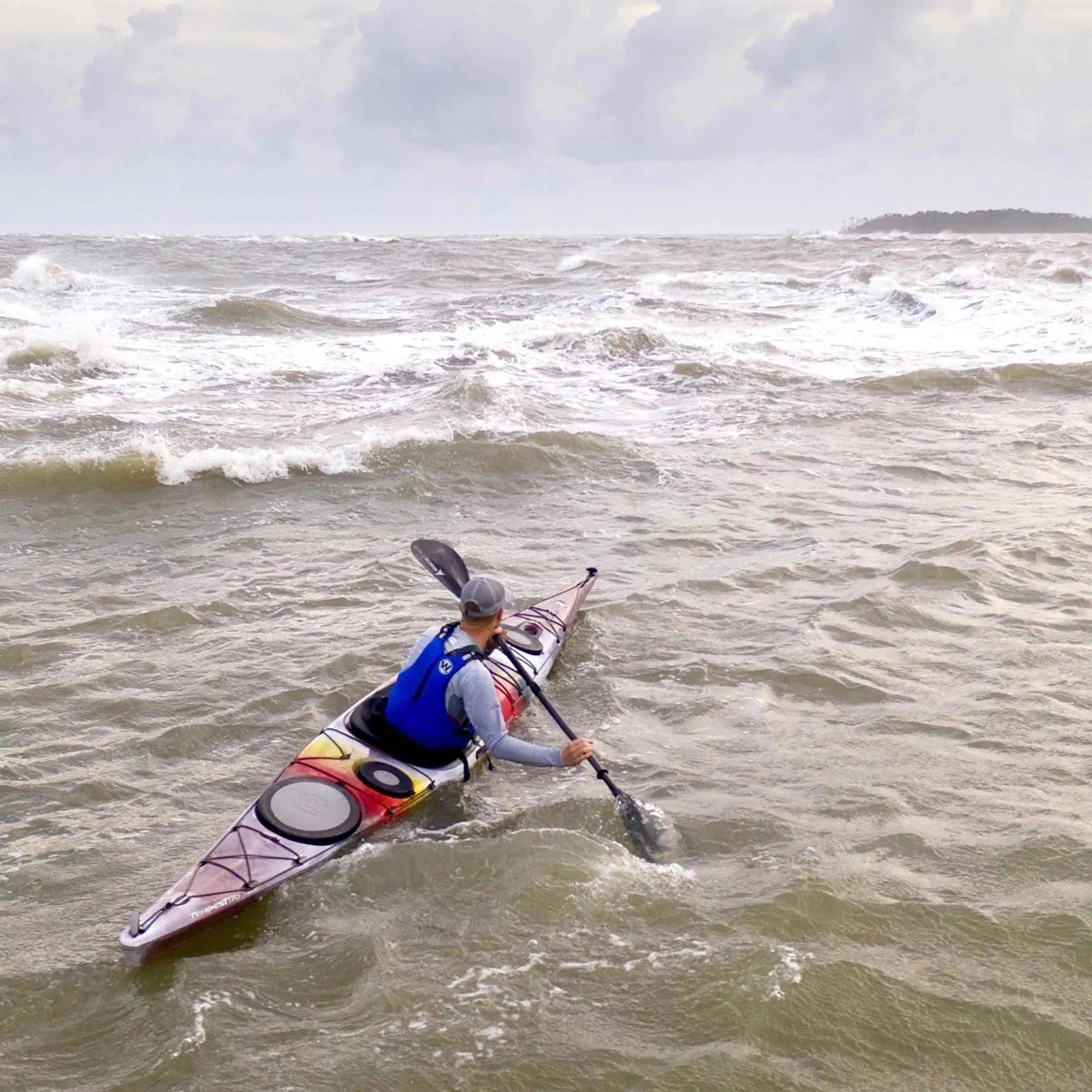 Wilderness Systems Tempest 170 Touring Kayak, Touring Kayak, Wilderness Systems, Breeze Blue, , at Festive Water Paddlesports