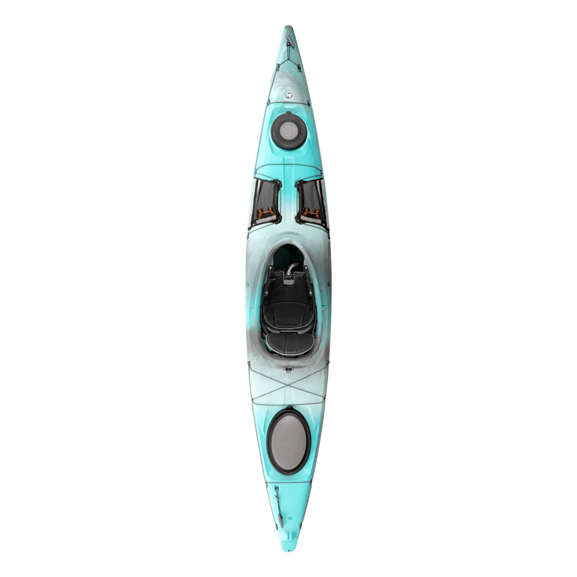 Wilderness Systems Tsunami 125 Day Touring Kayak, Touring Kayak, Wilderness Systems, Breeze Blue, , at Festive Water Paddlesports