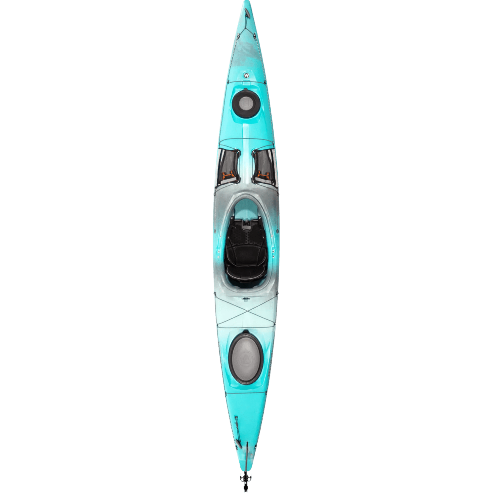 Wilderness Systems Tsunami 145 Day Touring Kayak with Rudder, Touring Kayak, Wilderness Systems, Breeze Blue, , at Festive Water Paddlesports