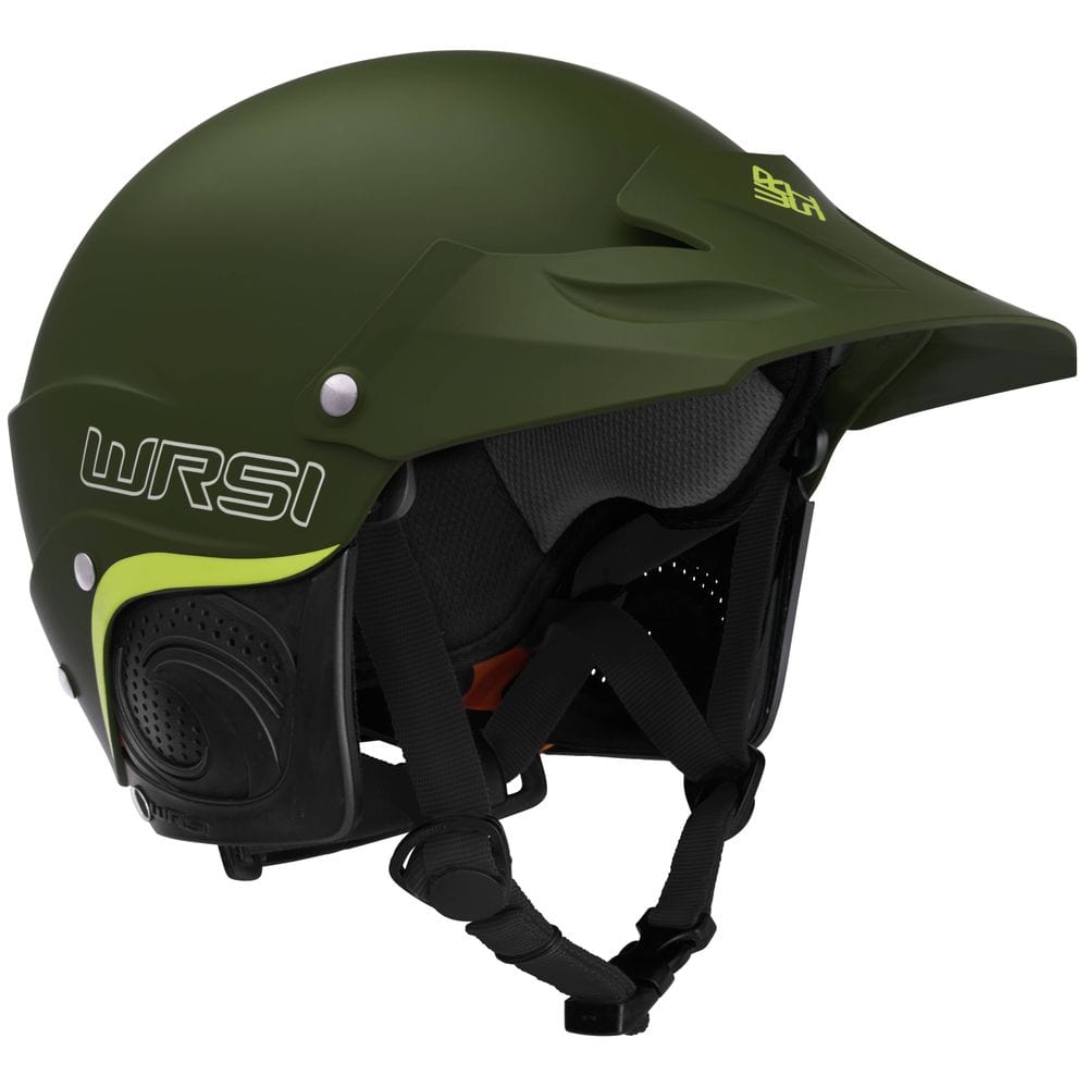 WRSI Current Pro, Whitewater Helmet, WRSI, S/M, Olive, at Festive Water Paddlesports