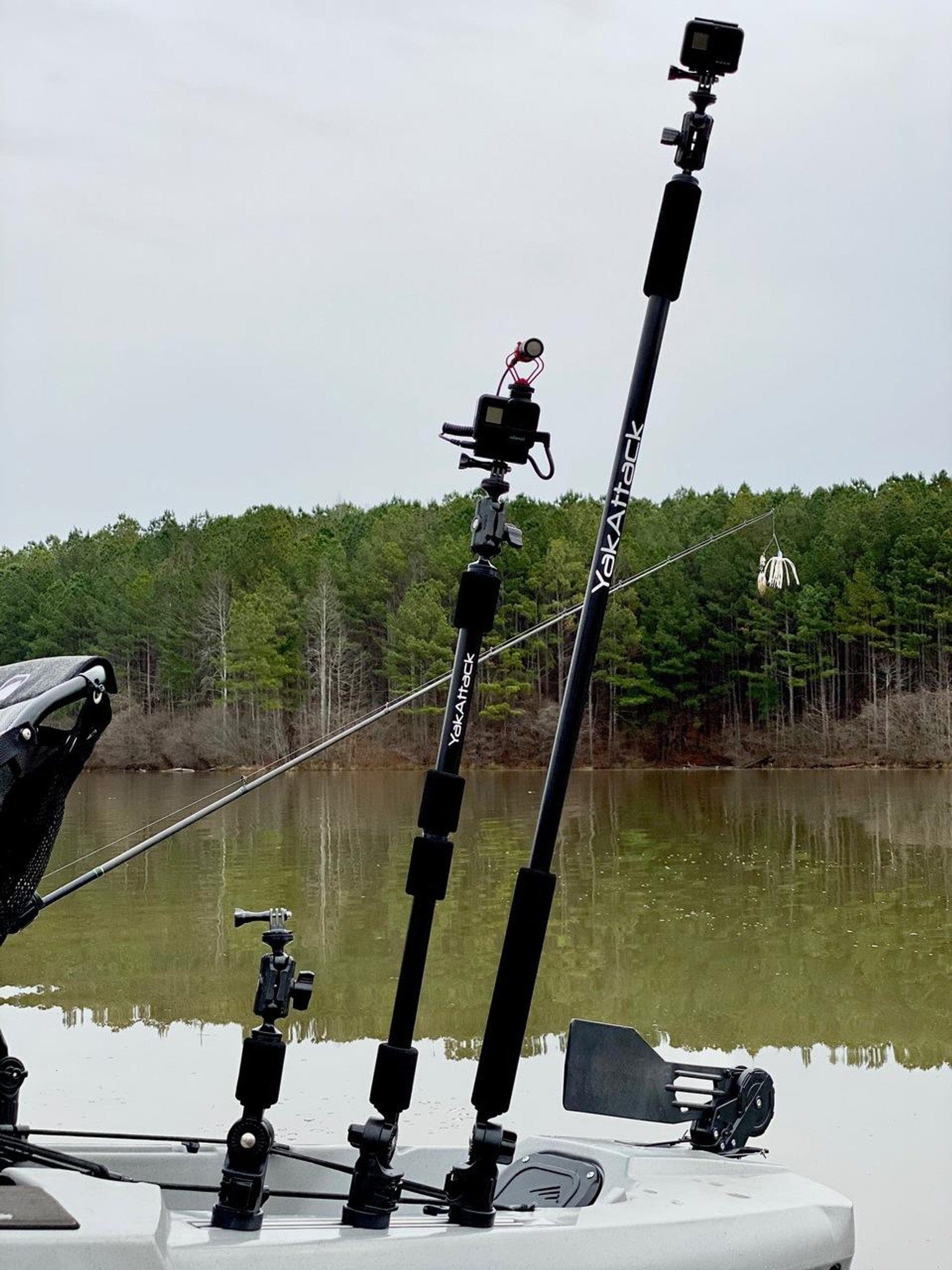 YakAttack PanFish Pro Camera Mount, Camera Mount, YakAttack, , , at Festive Water Paddlesports