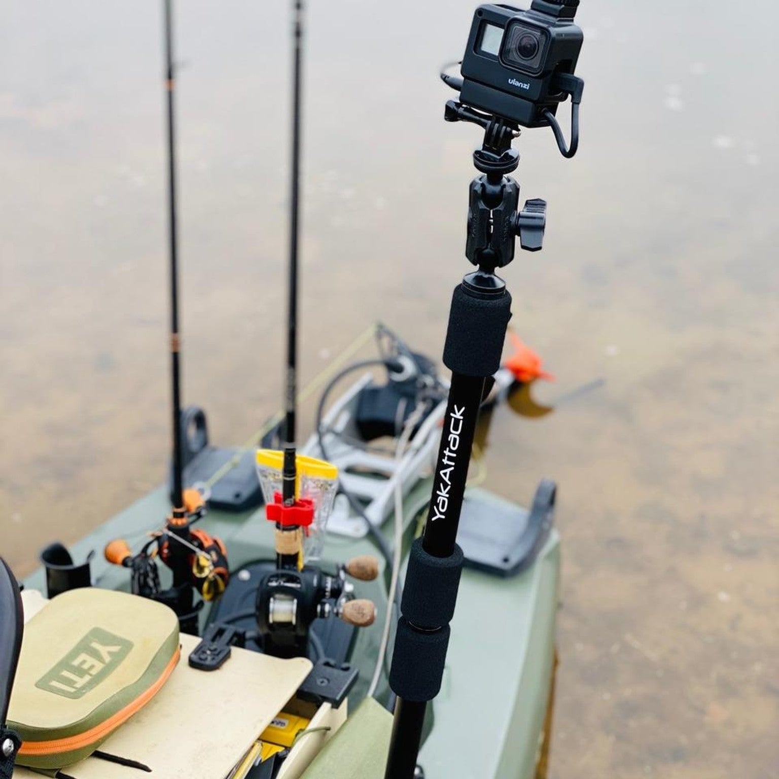 YakAttack PanFish Pro Camera Mount, Camera Mount, YakAttack, , , at Festive Water Paddlesports