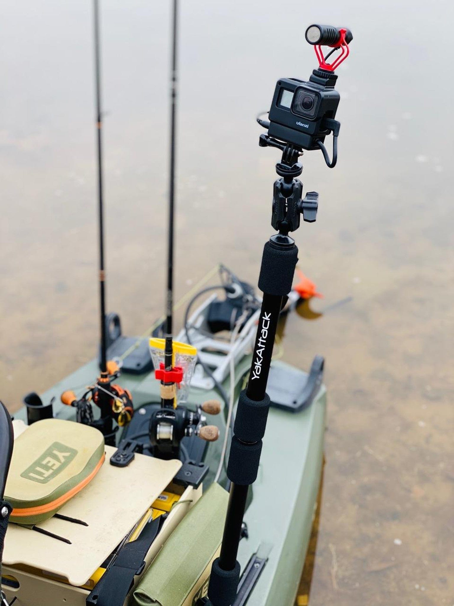 YakAttack PanFish Pro Camera Mount, Camera Mount, YakAttack, , , at Festive Water Paddlesports