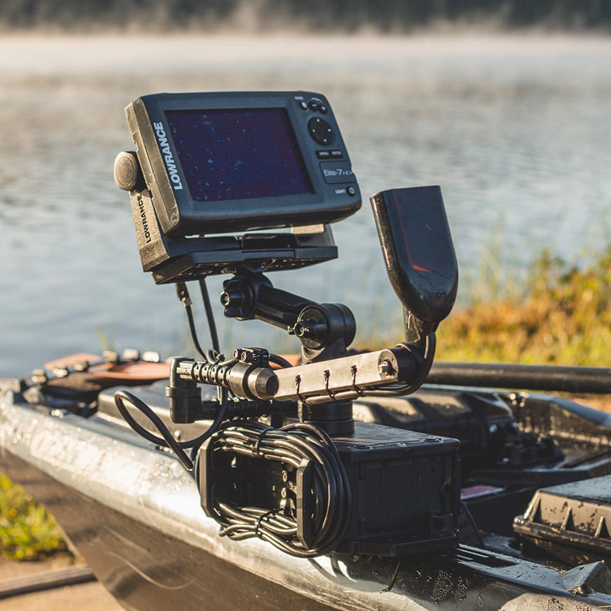 YakAttack Switchblade Transducer Arm, Fishing Kayak Accessories, YakAttack, , , at Festive Water Paddlesports