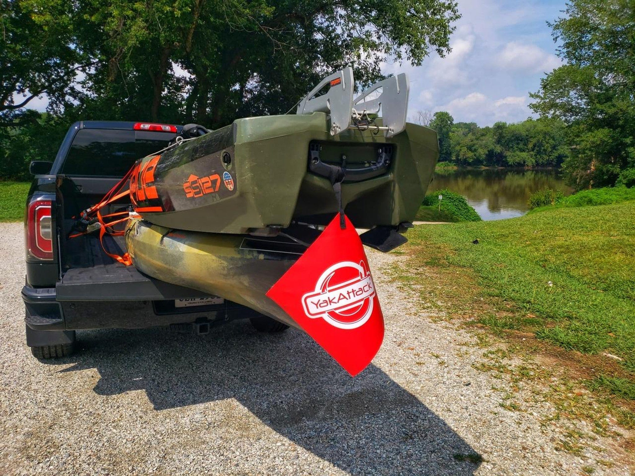 YakAttack Tow Flag, Kayak Rigging, YakAttack, , , at Festive Water Paddlesports