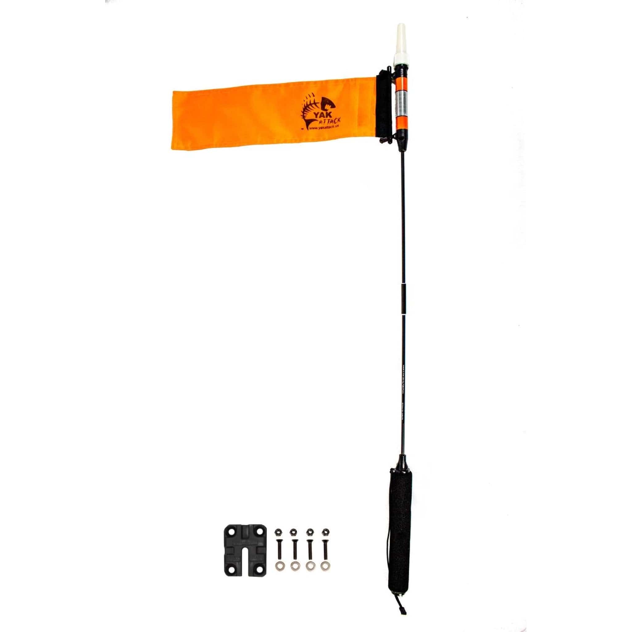 YakAttack VISICarbon Pro LED Light & Flag Kit, Kayak Rigging, YakAttack, , , at Festive Water Paddlesports