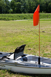YakAttack VISIFlag Track Mount Kayak Safety Flag, Safety Flag, YakAttack, , , at Festive Water Paddlesports