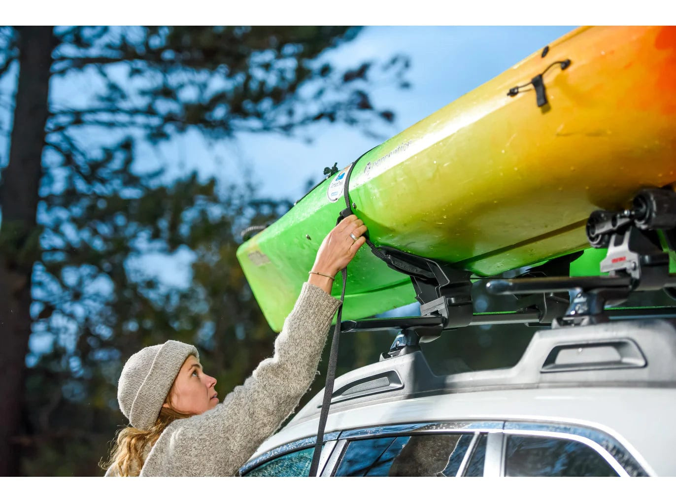 Yakima DeckHand Kayak Saddles, Transport, Yakima, , , at Festive Water Paddlesports