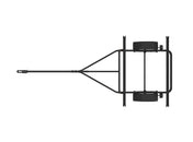 Yakima LowRider Trailer, Trailer, Yakima, , , at Festive Water Paddlesports