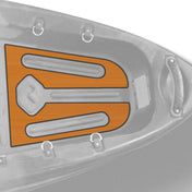 Yellowfin 100 Premium Deck Padding, Accessories, Vibe Kayaks, Teak at Festive Water Paddlesports