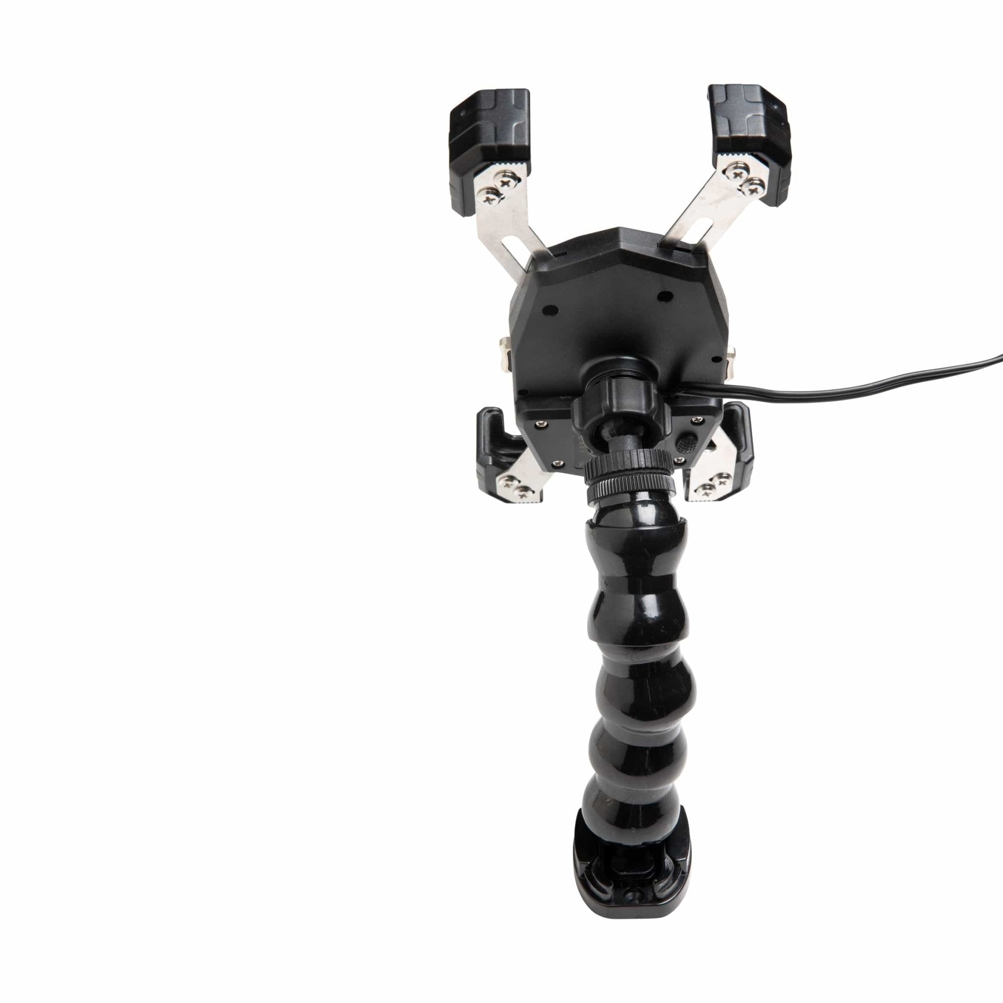 YP - MPWC 12 Volt Mobile Phone Wireless Fast Charger (15W) | One Hand Operation | 360 Degree Adjustable Gooseneck Action Mount, , Yak Power, , , at Festive Water Paddlesports