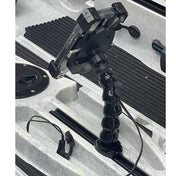 YP - MPWC 12 Volt Mobile Phone Wireless Fast Charger (15W) | One Hand Operation | 360 Degree Adjustable Gooseneck Action Mount, , Yak Power, , , at Festive Water Paddlesports