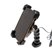 YP - MPWC 12 Volt Mobile Phone Wireless Fast Charger (15W) | One Hand Operation | 360 Degree Adjustable Gooseneck Action Mount, , Yak Power, , , at Festive Water Paddlesports