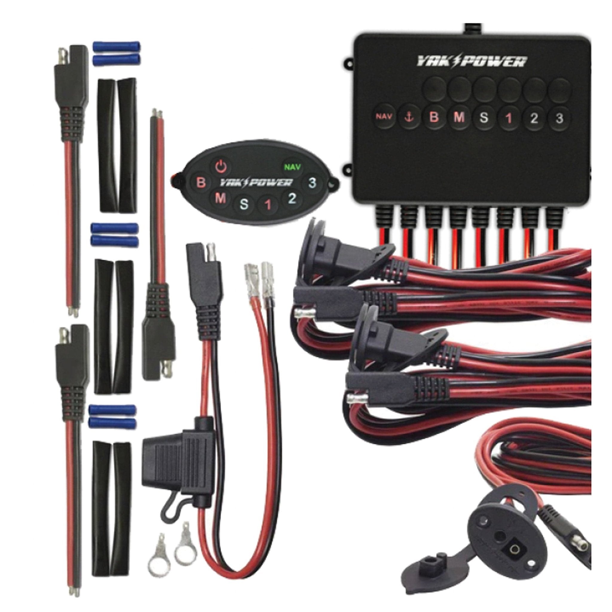 YP - RP8CS3 8 Circuit Wireless Complete System, Electronics, Yak Power, , , at Festive Water Paddlesports