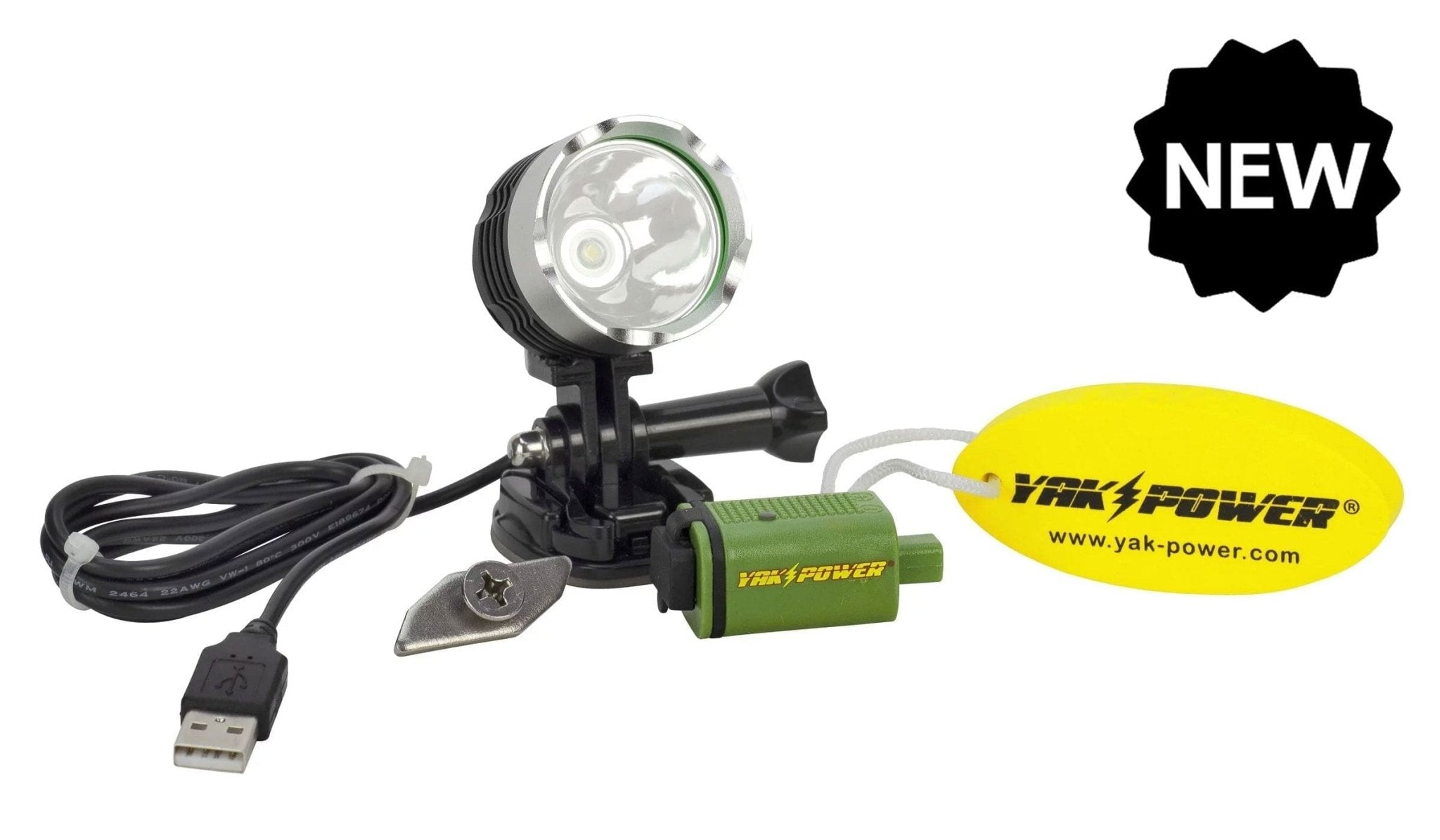YP - USBSL USB Spot & Safety Light, Electronics, Yak Power, , , at Festive Water Paddlesports