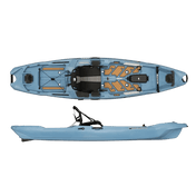 Bonafide RVR119 River Fishing Kayak, Fishing Kayak, Bonafide, Steel, , at Festive Water Paddlesports