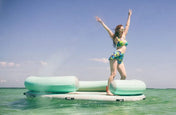BOTE Inflatable Dock Hangout 240 - Festive Water