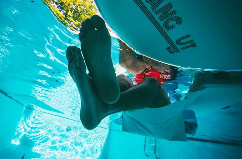 BOTE Inflatable Hangout Chair - Festive Water