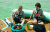 BOTE Inflatable Dock Hangout 120 - Festive Water