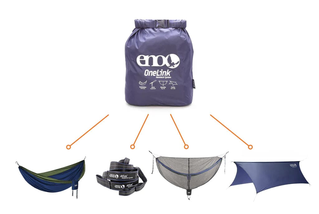 ENO OneLink Hammock System - Festive Water