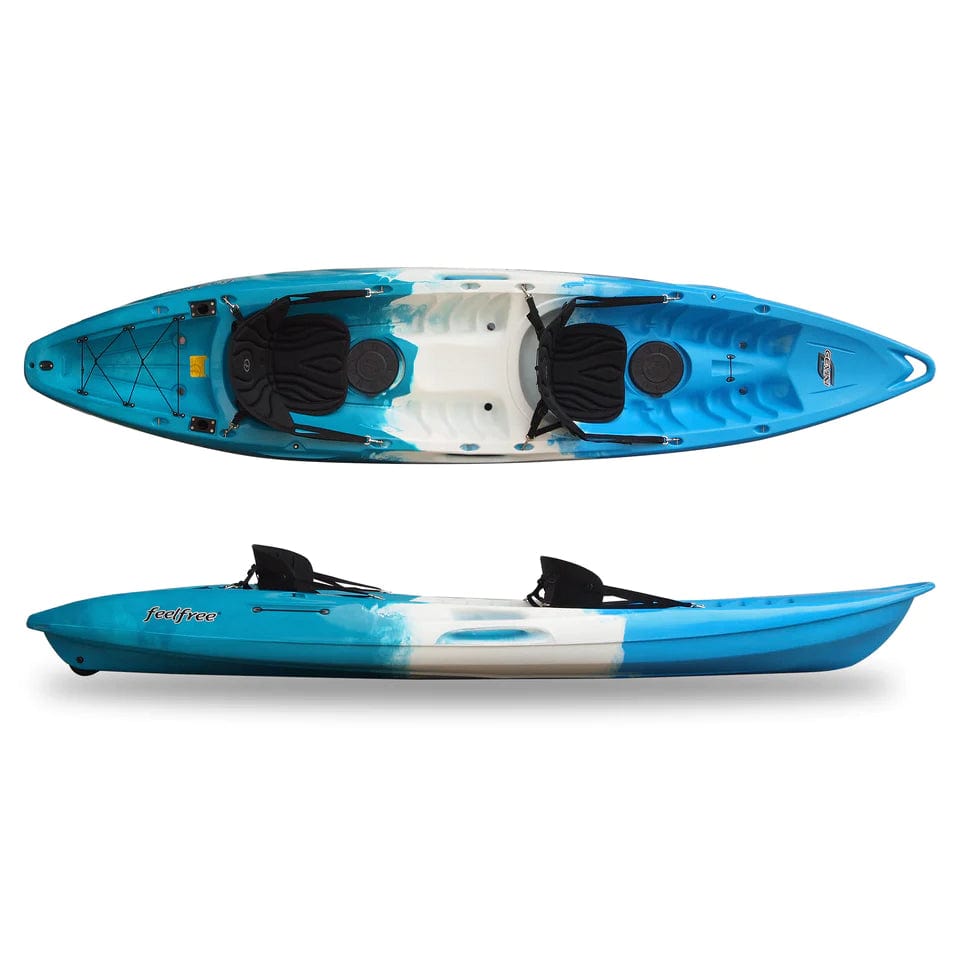 Feelfree Gemini Tandem Kayak, Recreation Kayak, Feelfree, Ice Cool, , at Festive Water Paddlesports