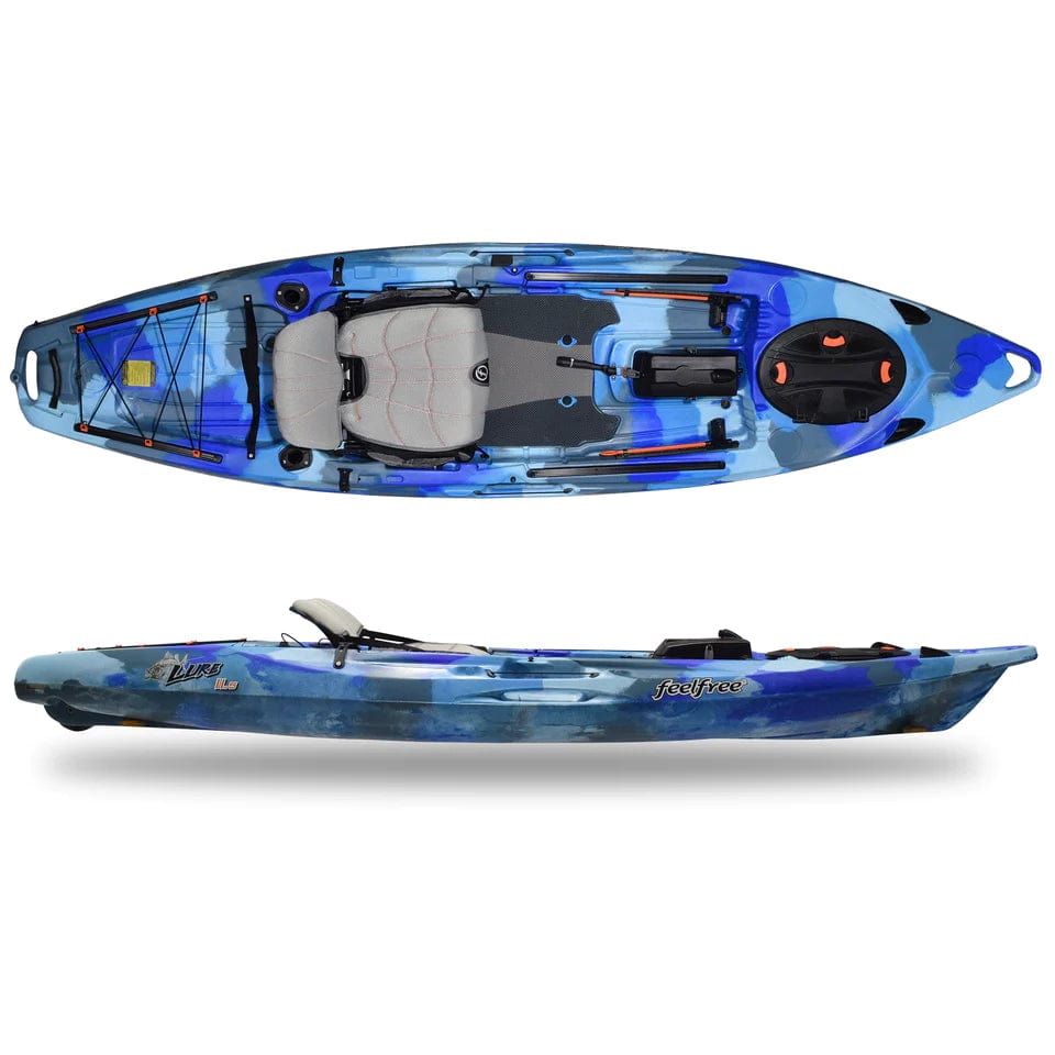 Feelfree Lure 11.5 V2 Fishing Kayak, Fishing Kayak, Feelfree, Ocean Camo, , at Festive Water Paddlesports