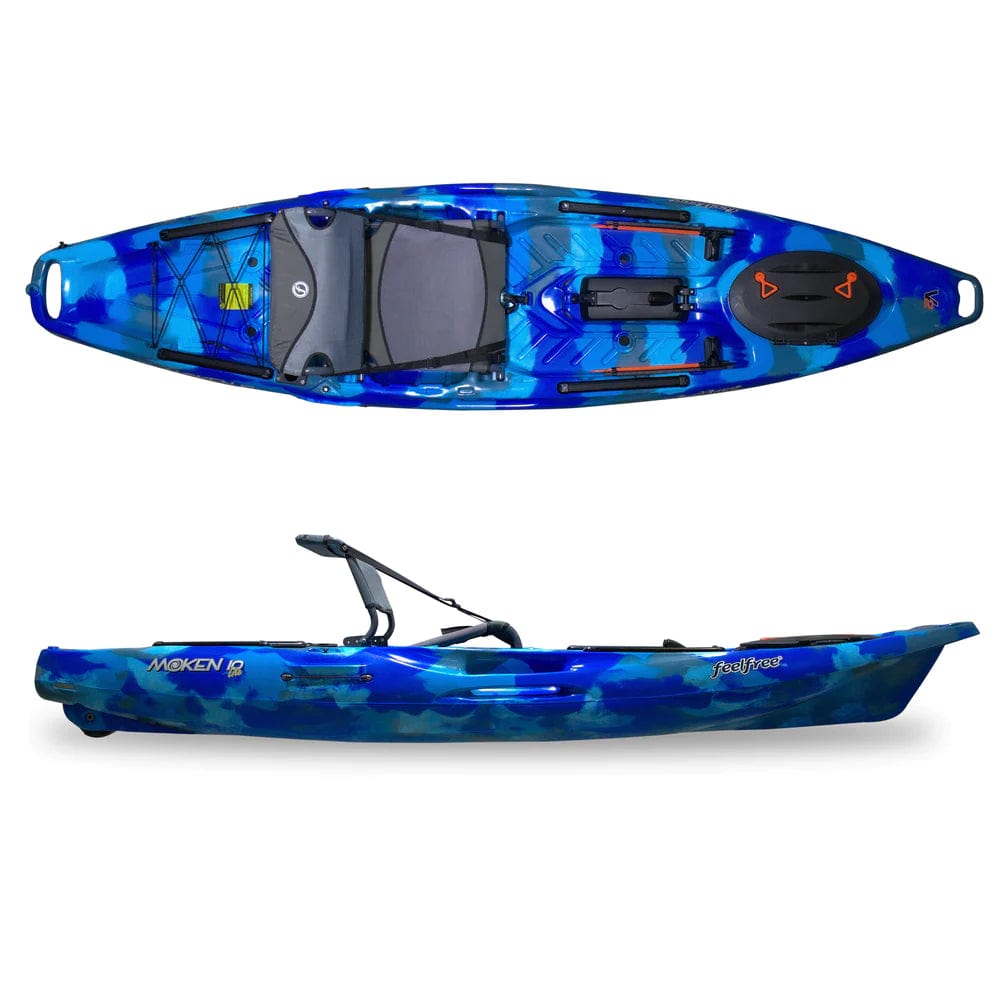 Feelfree Moken 10 Lite V2 Kayak, Fishing Kayak, Feelfree, Ocean Camo, , at Festive Water Paddlesports