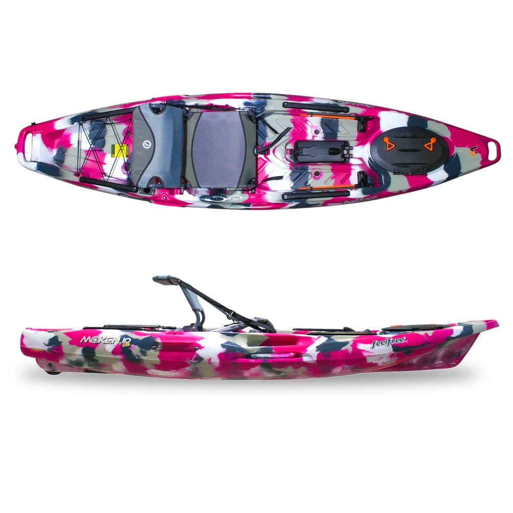 Feelfree Moken 10 Lite V2 Kayak, Fishing Kayak, Feelfree, Pink Camo, , at Festive Water Paddlesports
