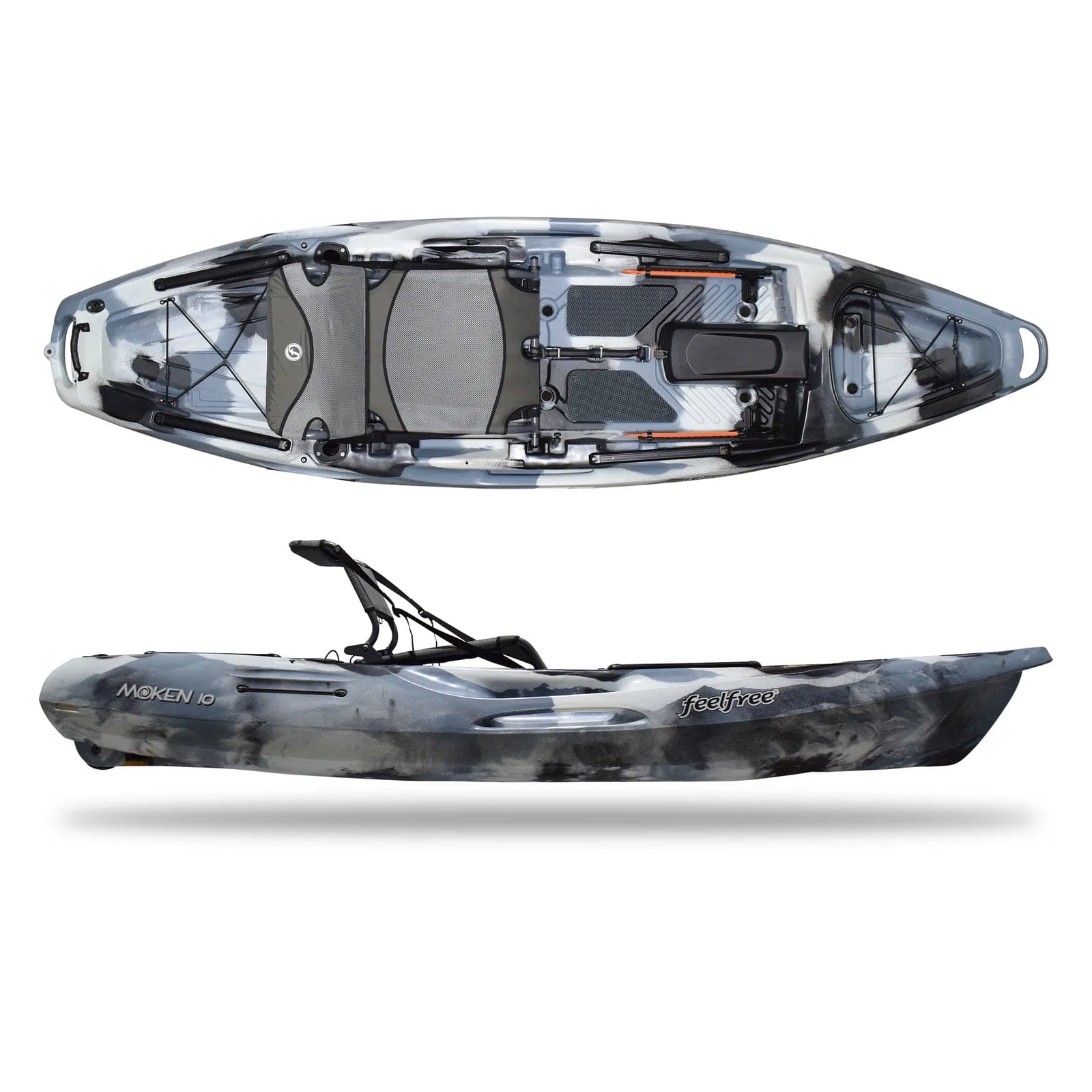 Feelfree Moken 10 V2 Kayak, Fishing Kayak, Feelfree, Winter Camo, , at Festive Water Paddlesports