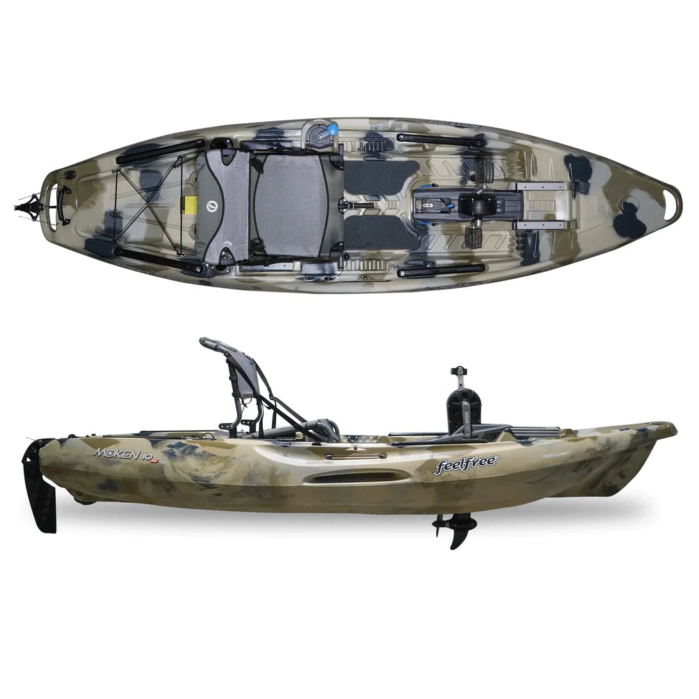 Feelfree Moken 10 V2 PDL Fishing Kayak, Fishing Kayak, Feelfree, Desert Camo, , at Festive Water Paddlesports